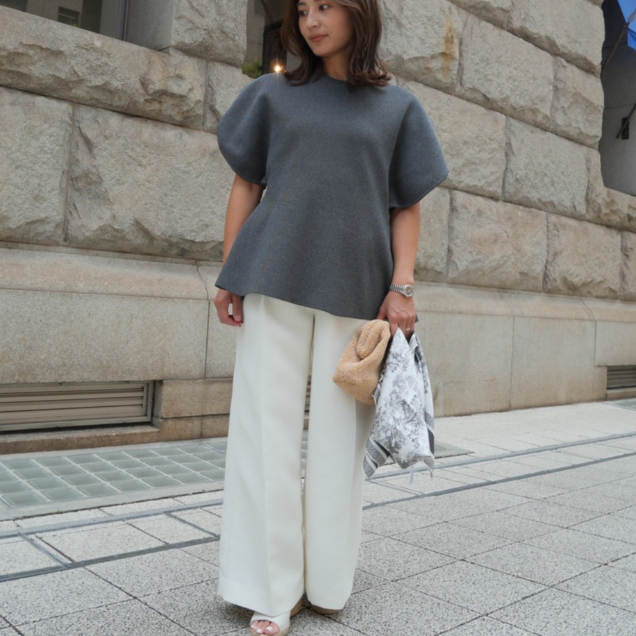 HEVE♡へイヴ Arch Peplum knit ivory 極美品 HEVE♡へイヴ Arch Peplum knit ivory 極美品 - メルカリ