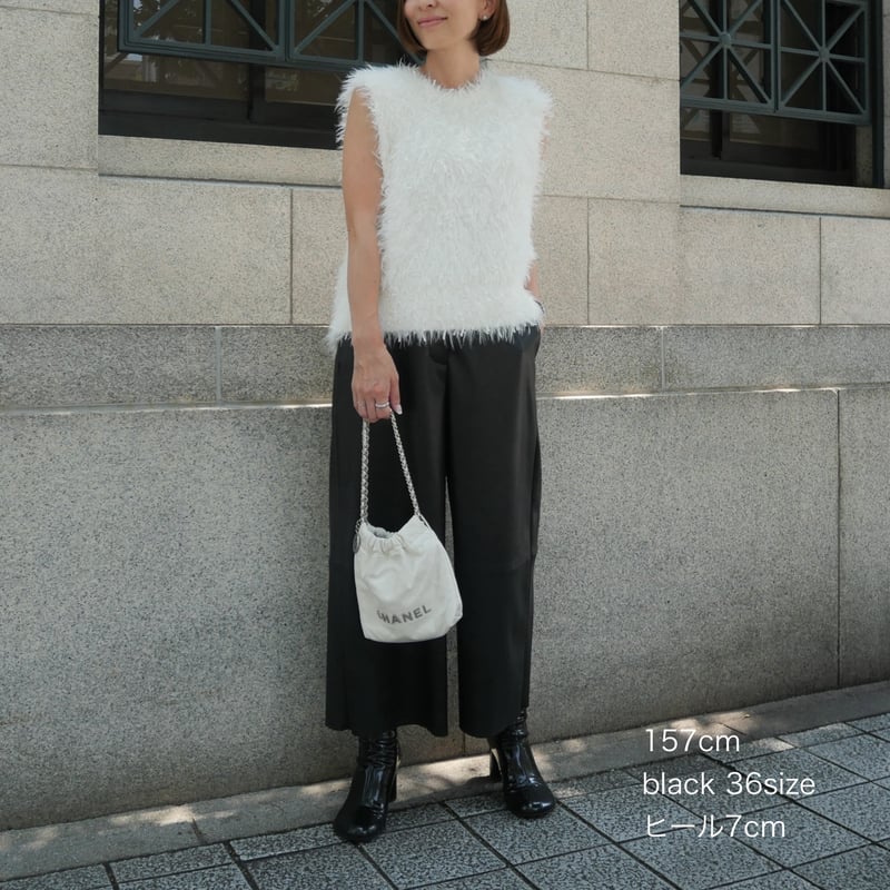 予約】Funcouture Leather PT black | HEVE