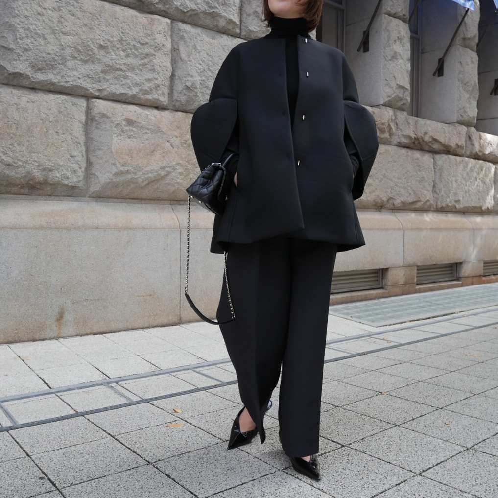 予約】Tulip Sleeve Bonding Coat | HEVE