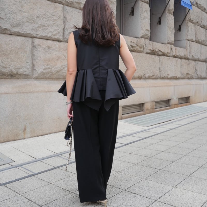 Peplum Prima へイヴ 新品タグ付き☆Heve JK HEVE | black BL Peplum 予約】Mermaid ブラック38 ジャケット・アウター