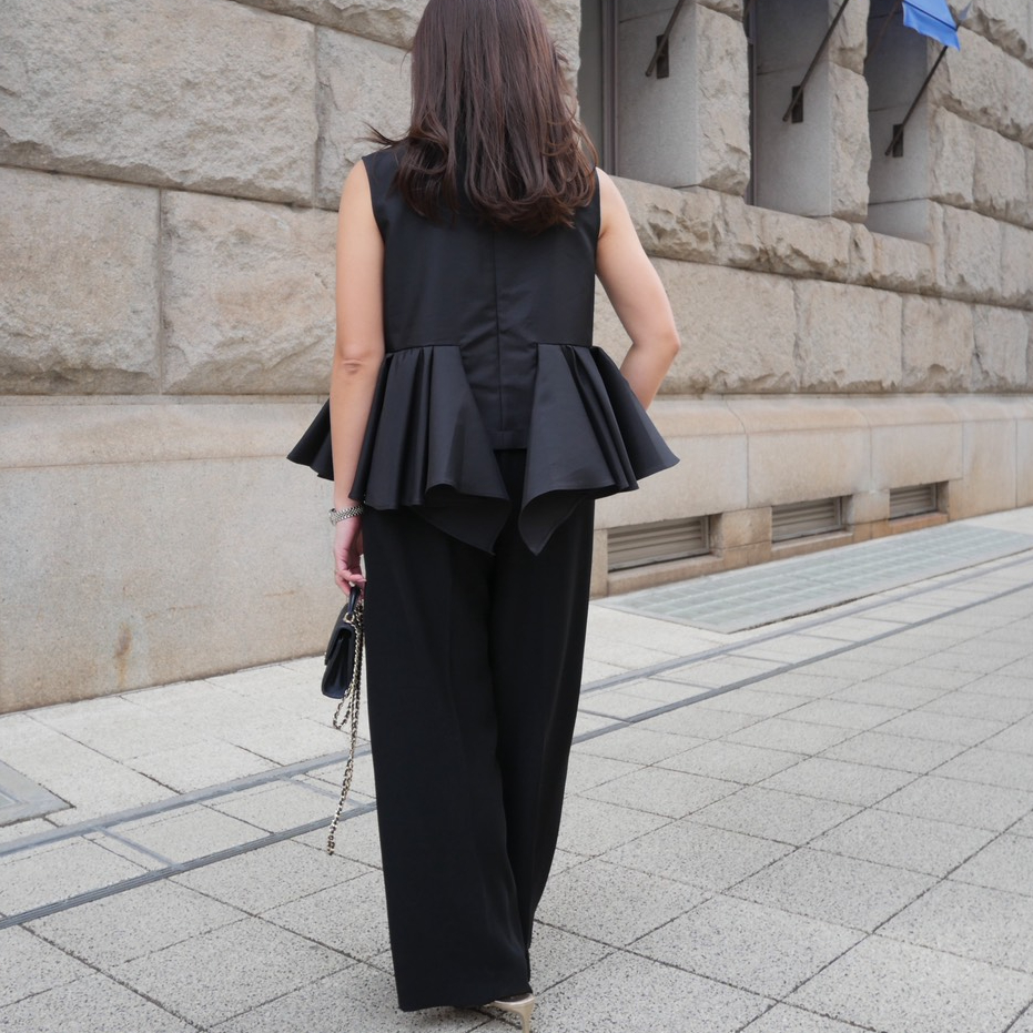 予約】Mermaid Peplum BL black | HEVE