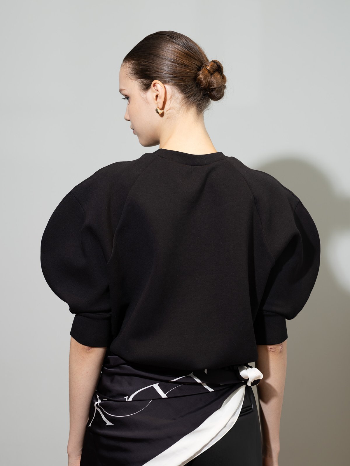 Heve bubbly Tweed black ヘイブ Bubbly Tweed black | HEVE