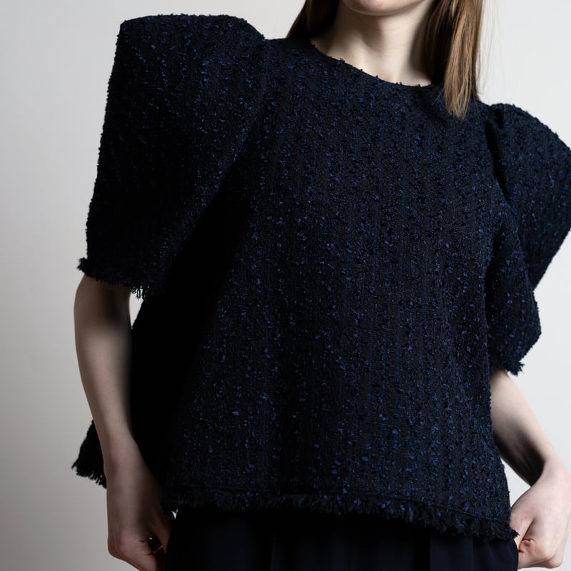 Bubbly Tweed navy | HEVE