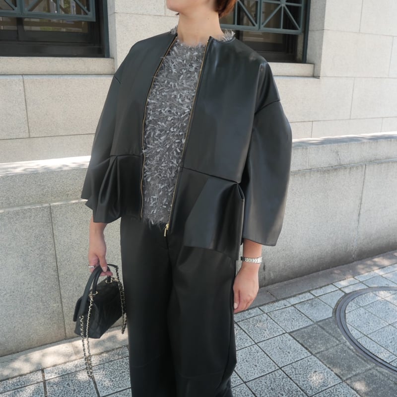 ジャケット・アウター HIAND Petal chiffon blouson HIAND Petal chiffon blouson