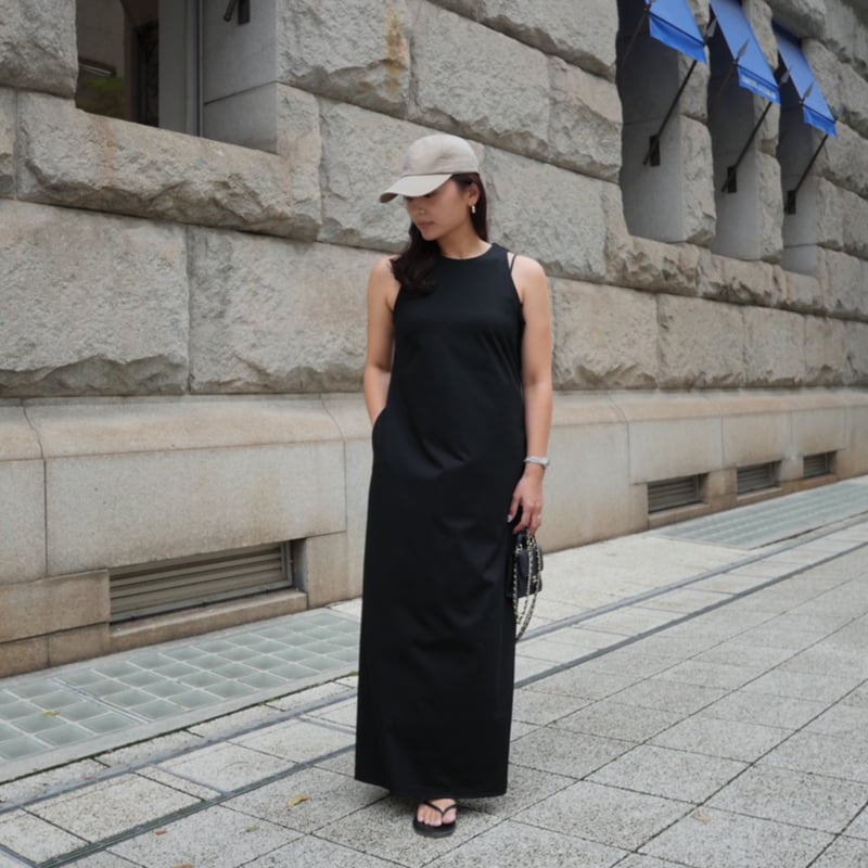 Shizuku Flow Dress KURO | HEVE