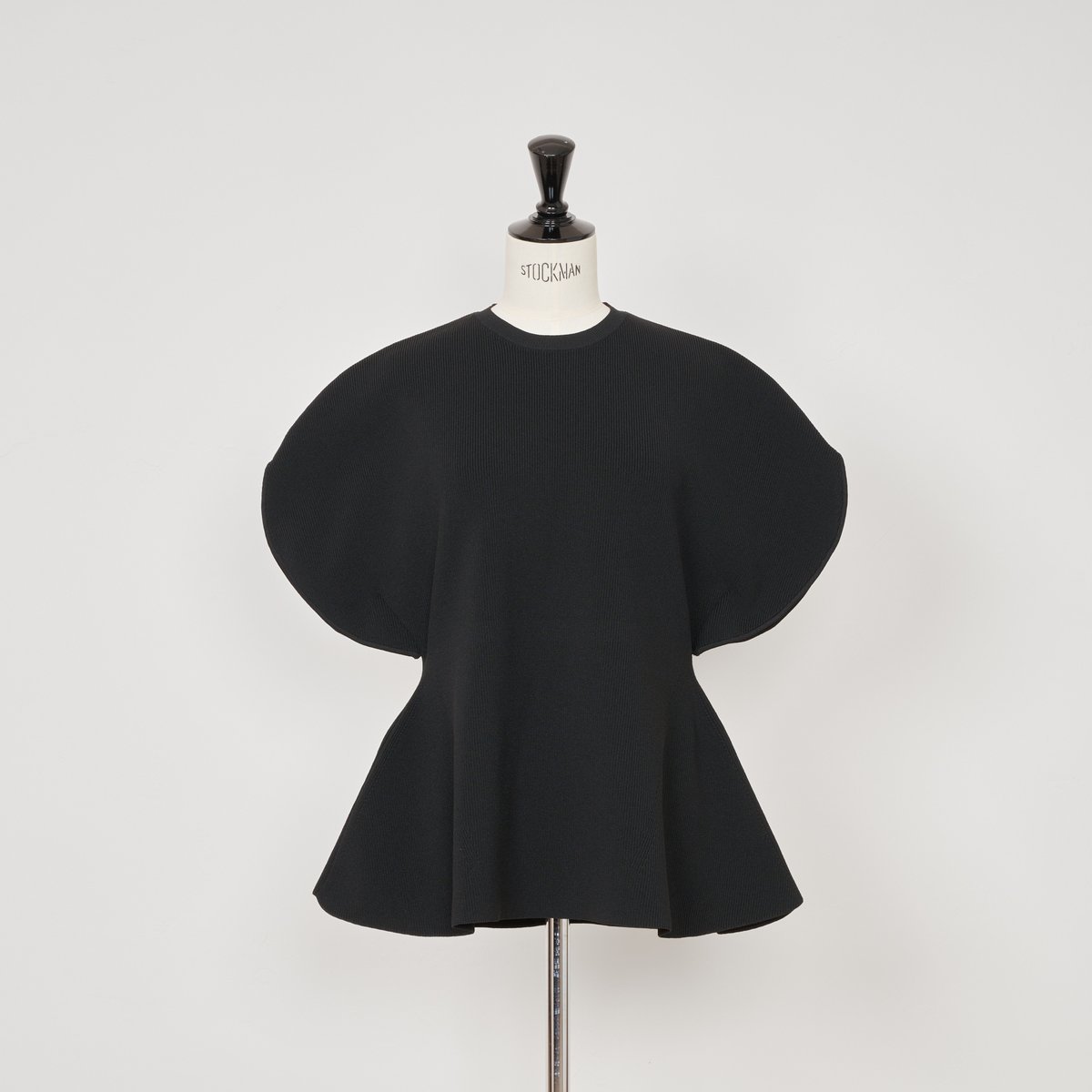 Arch Peplum knit black | HEVE