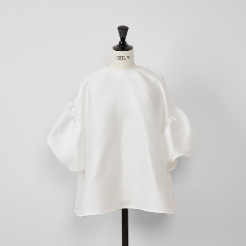 Whip Ballon Sleeve BL white | HEVE