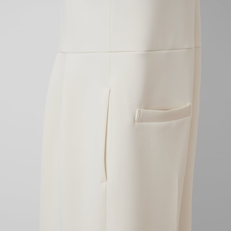 Heart neck all-in-one ecru | HEVE