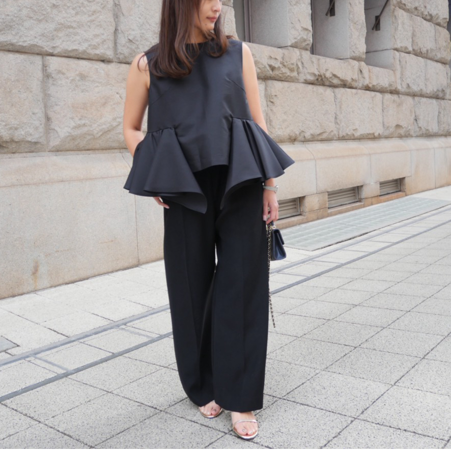予約】Mermaid Peplum BL black | HEVE