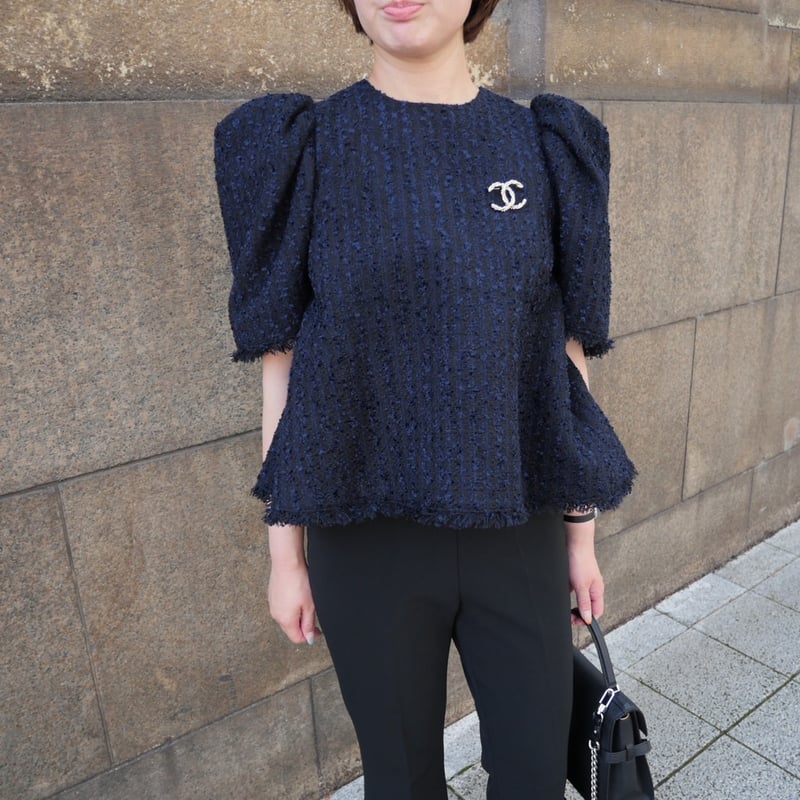 Bubbly Tweed navy | HEVE