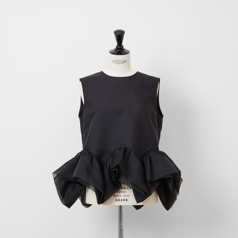 新品タグ付　heve へイヴ　Prima Peplum JK black 38 Prima Peplum Sleeveless black | HEVE