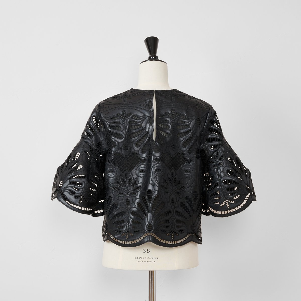 新品未使用 HEVE Leather Lace Scalap BL レース Leather Lace Scalap BL black | HEVE