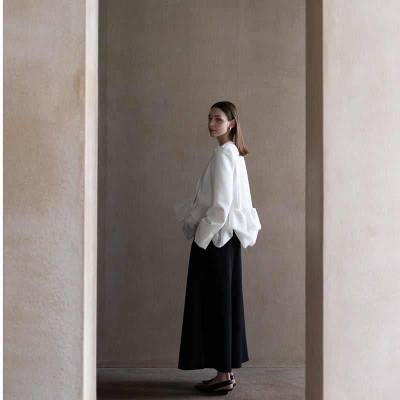HEVE ヘイヴ　PrimaPeplumJK プリマペプラムジャケット 36 Prima Peplum JK white | HEVE