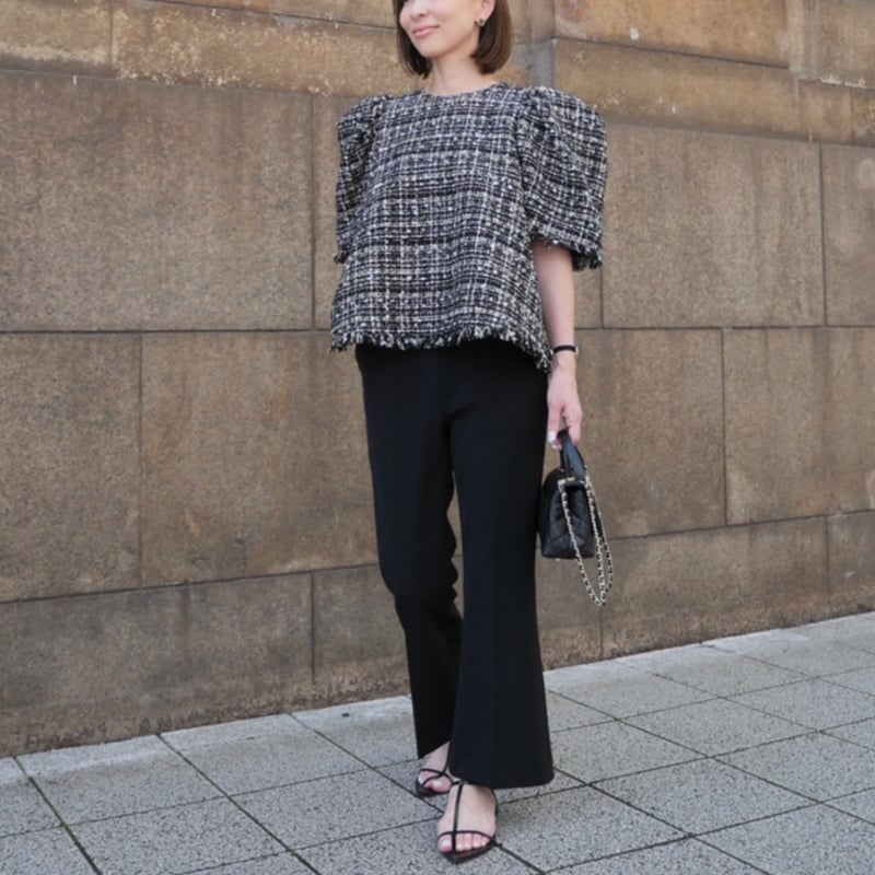 Heve ヘイブ Bubbly Tweed black Bubbly Tweed black | HEVE