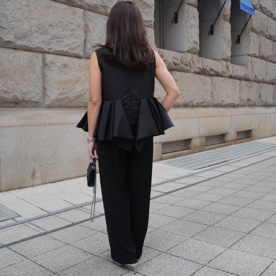 予約】Mermaid Peplum BL black | HEVE
