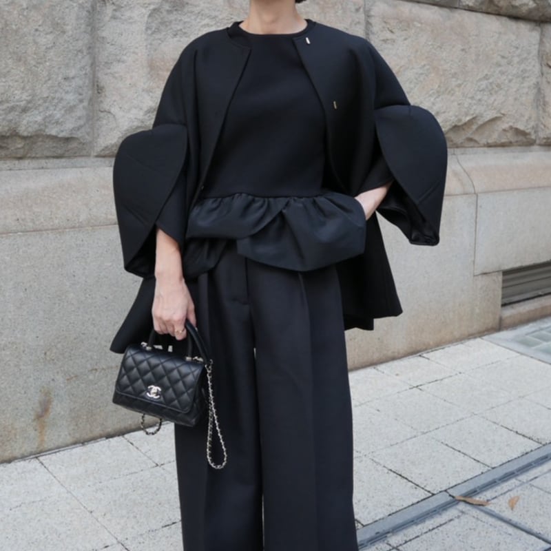 HEVE Tulip Sleeve Bonding Coatノベルティ付き 予約】Tulip Sleeve Bonding Coat | HEVE