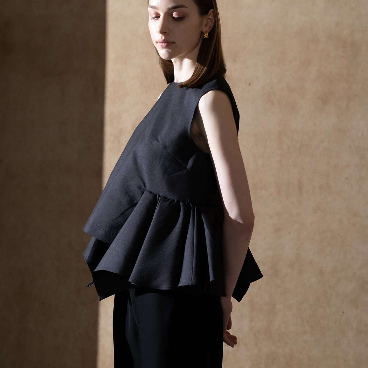 予約】Mermaid Peplum BL black | HEVE