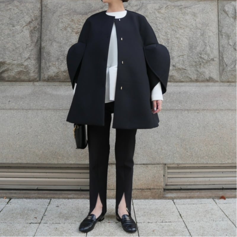 予約】Tulip Sleeve Bonding Coat | HEVE