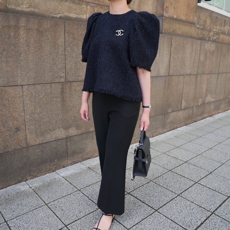 新品 HEVE へイヴ Bubbly Tweed black Bubbly Tweed navy | HEVE