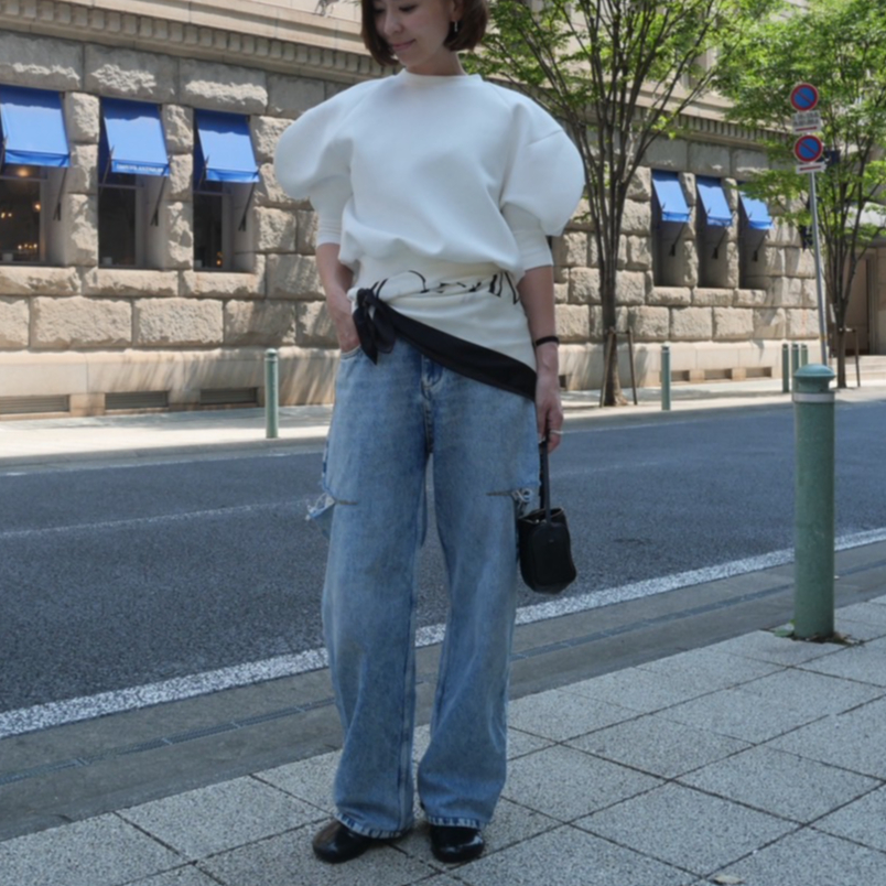 トップス Heve Cloudy Tops black Cloudy Tops black | HEVE