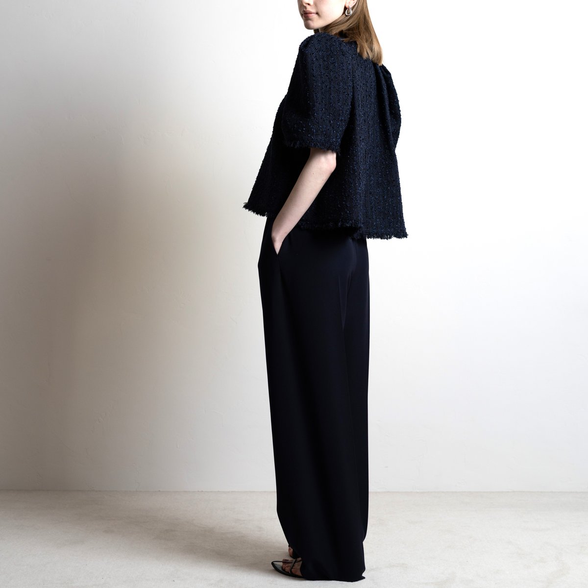 予約】Relax Pants navy | HEVE