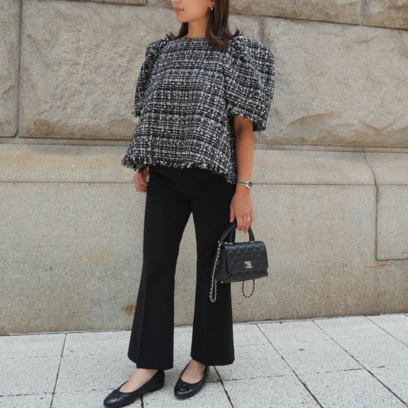 新品　HEVE へイヴ　Bubbly Tweed black Bubbly Tweed black | HEVE