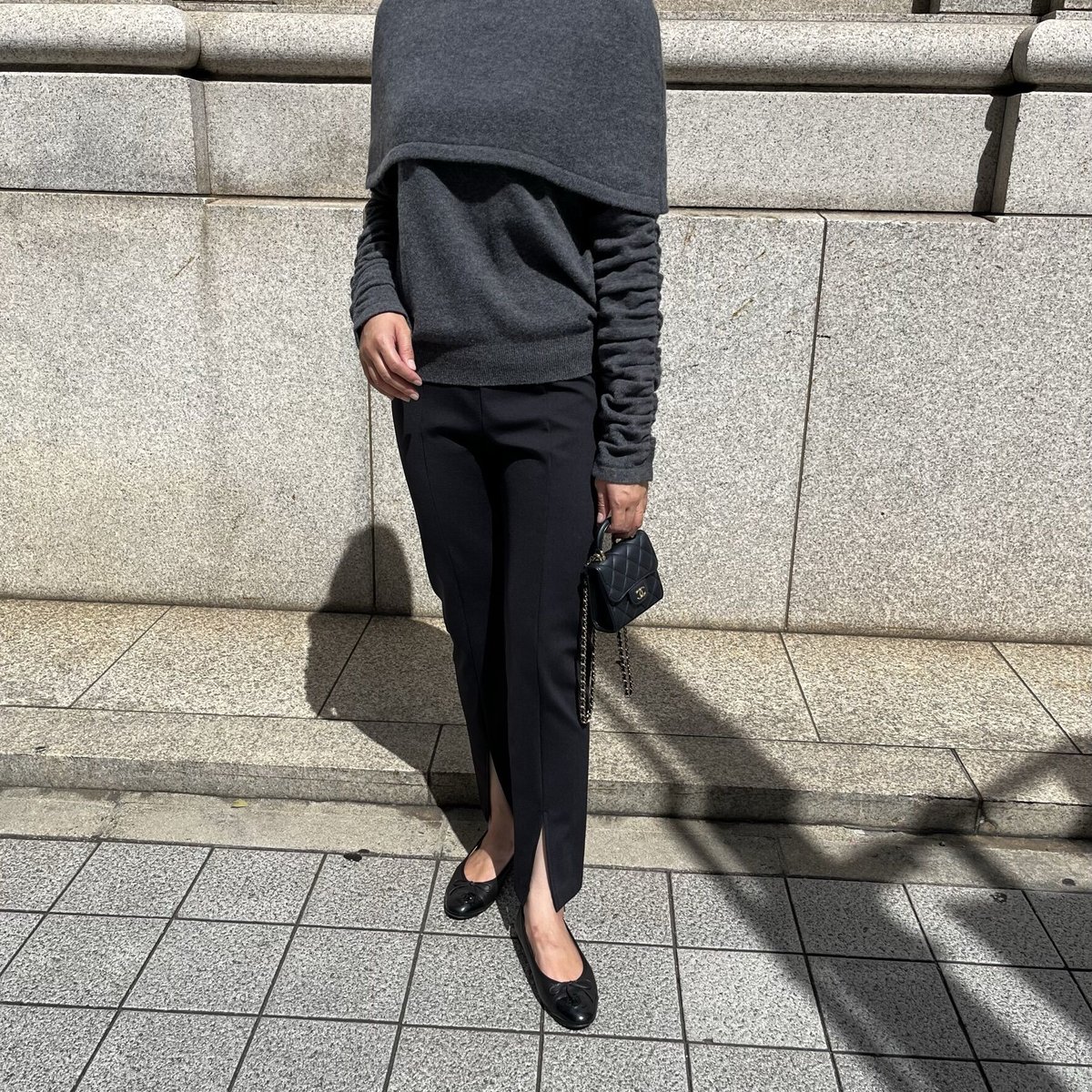 裏起毛】Verstile Paggins black | HEVE