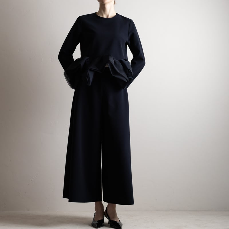 HEVE Prima Flare Gaucho PT ネイビー Prima Flare Gaucho PT navy | HEVE