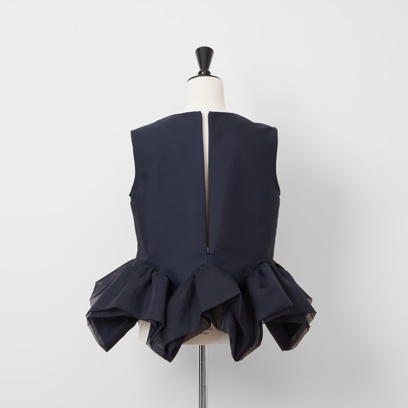 HEVE Prima Peplum JK ネイビー　36 Prima Peplum Sleeveless navy | HEVE