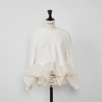 新品未使用タグ付き HEVE Prima Peplum JK navy 36 Prima Peplum JK navy | HEVE