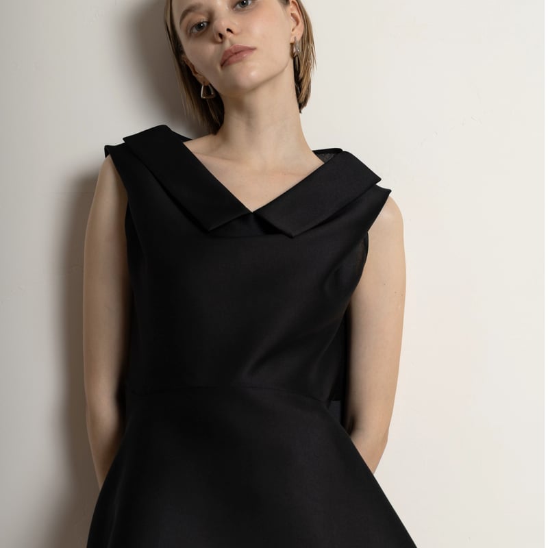 two charm blouse ブラック | HEVE two charm blouse ブラック | HEVE