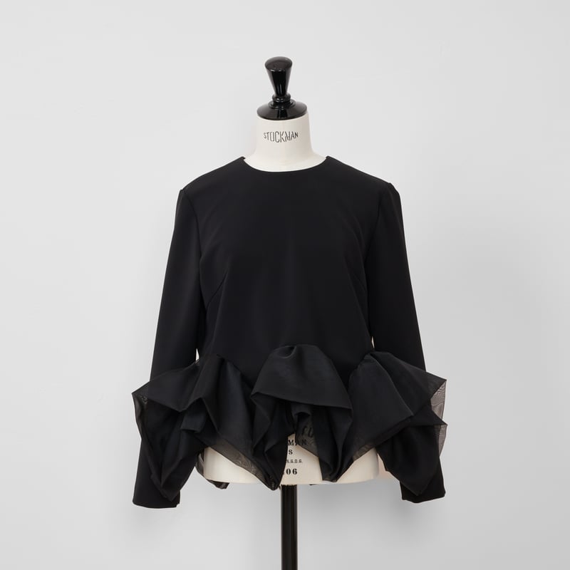 heve へイヴ　プリマぺプラム　ブラック Prima Peplum BL black | HEVE