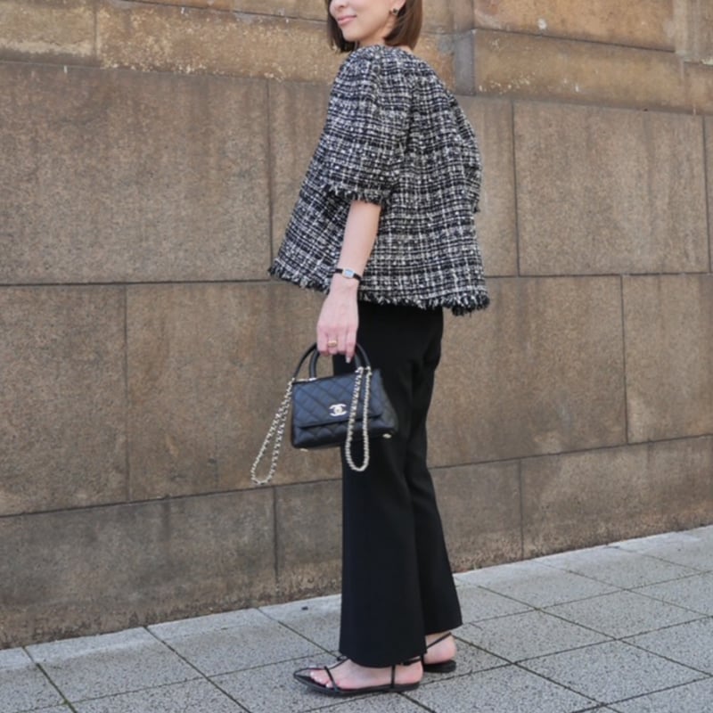 Heve ヘイブ Bubbly Tweed black Bubbly Tweed black | HEVE