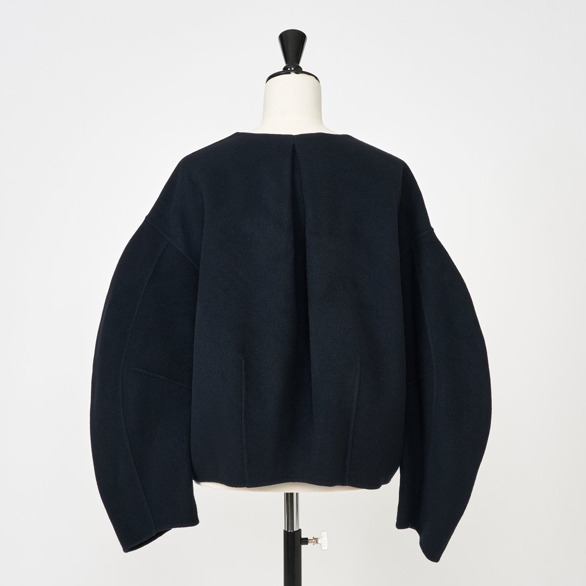 rever jacket coat navy | HEVE