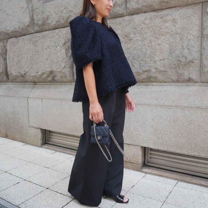 Bubbly Tweed navy | HEVE