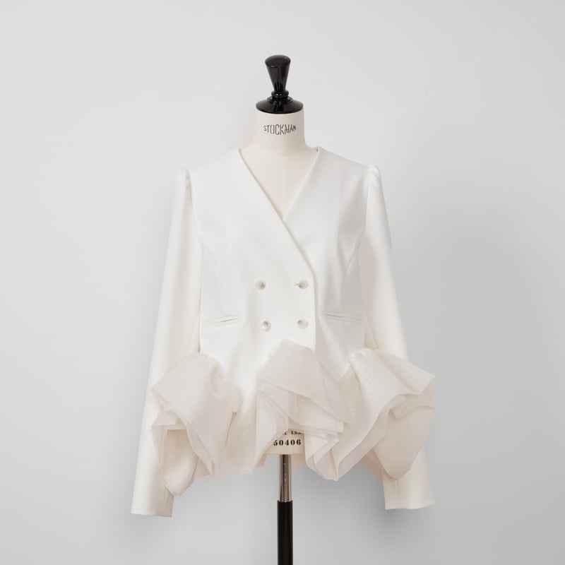 Prima Peplum JK white | HEVE