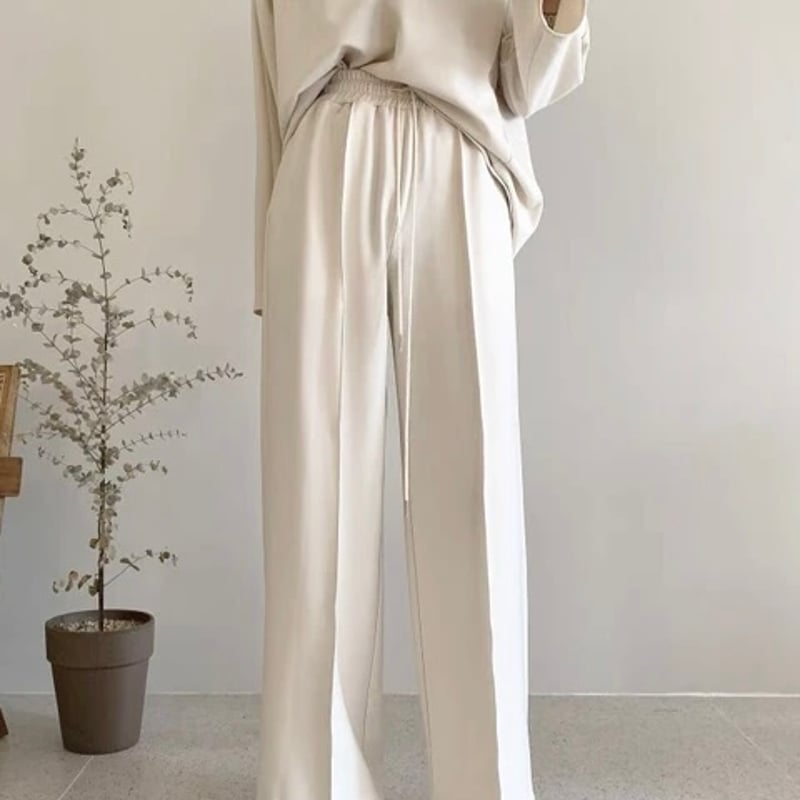 イージースラックスパンツ【セットアップ可】 | LIFESTYLESHOP WEL