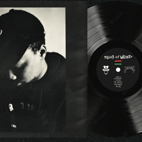 QTHREE x BUDAMUNK/Peace of Mind-LP-