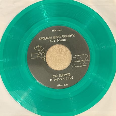 Kev Brown / Georgia Anne Muldrow/It Never Ends b/w Get Down!-7inch-