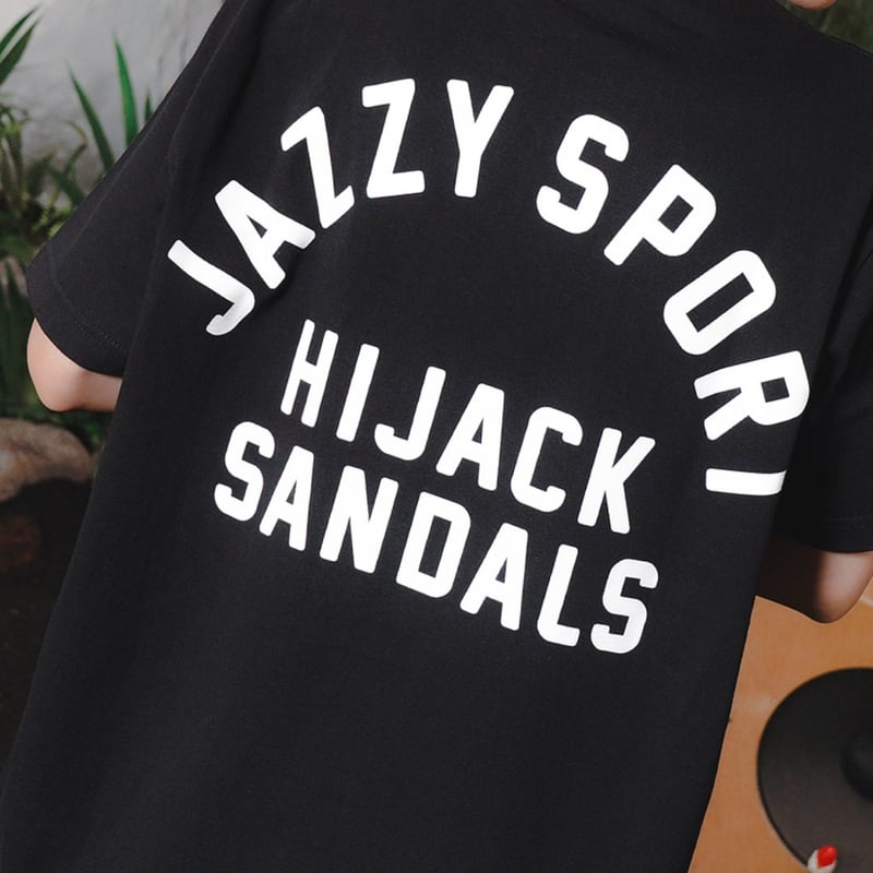 Hijack Sandals x Jazzy Sport Collaboration T-Sh