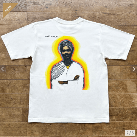 James Mason //Jazzy Sport Tシャツ（ホワイト）