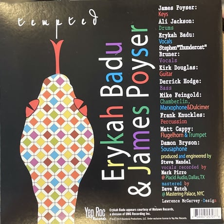 Erykah Badu & James Poyser/Tempted-7inch-