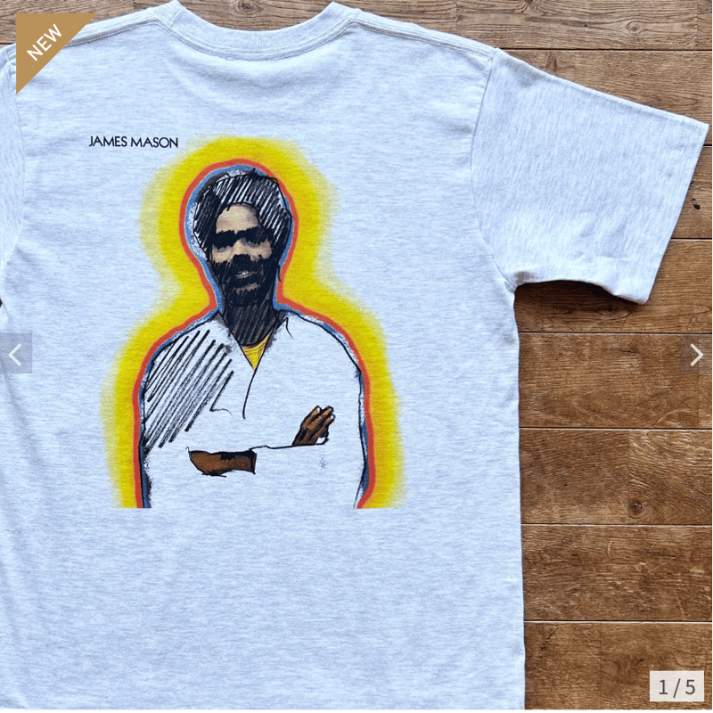 James Mason // Jazzy Sport Tシャツ（ライトグレー） | Jazzy