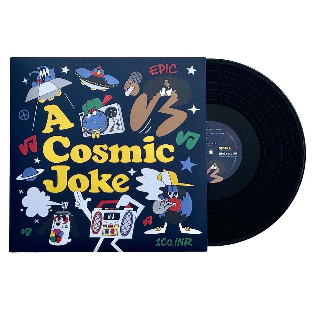 EPIC & 1Co.INR Cosmic Joke LP レコード EPIC & 1Co.INR/A Cosmic Joke-LP- | Jazzy Sport