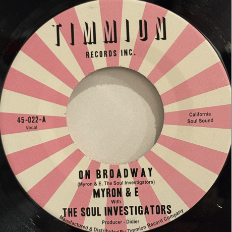 Myron And E With Soul Investigators/On Broadway Pt.1&2