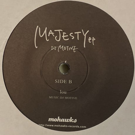 DJ Motive/Majesty EP（A NEW DAY feat.MARTER)-7inch-