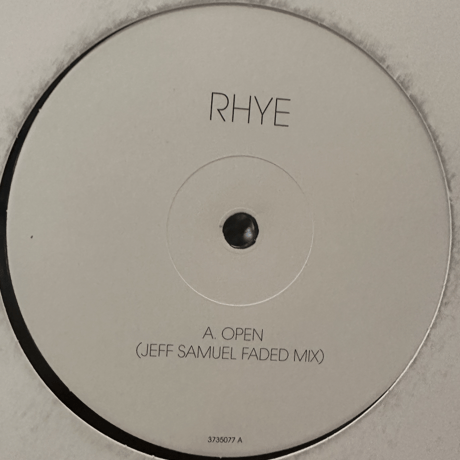 Rhye/Open Remixes