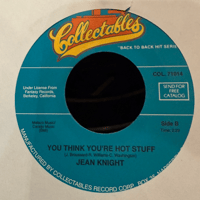 Jean Knight/Mr.Big Stuff/You Think You're So Hot-7inch-
