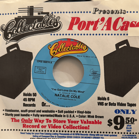 Natalie Cole/I've Got Love On My Mind/Mr.Melody -7inch-
