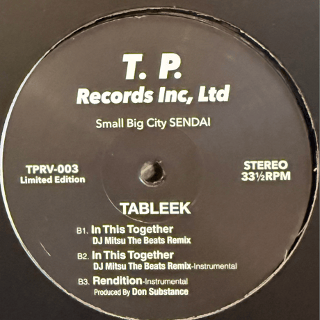 Tableek/In This Together